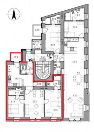Detail: Pronájem bytu 3+kk, 78 m2