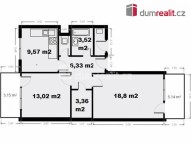 Detail: Pronájem bytu 2+1, 57 m2