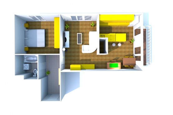 3D plánek bytu