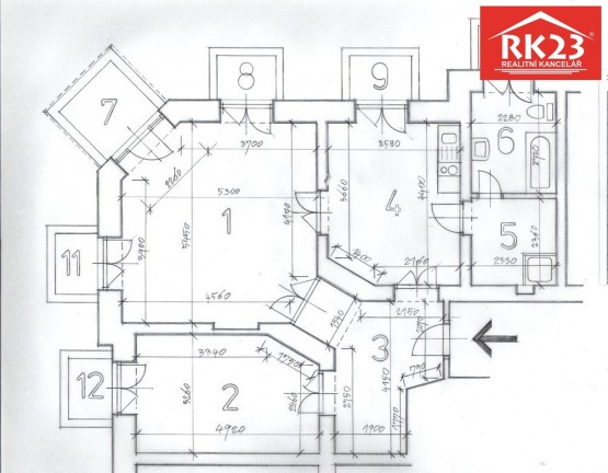 půdorys s kotami 02-2024 DOH