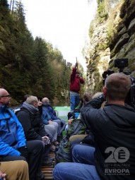 Turistické cíle - soutěsky s plavbou na lodičkách